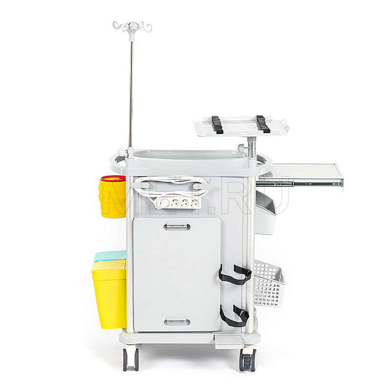 MET PSC-160 Тележка внутрибольничной скорой помощи с цветовой кодировкой